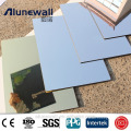 Alufenew SGS Zertifikat Mirror Finish feuerfeste Aluminium-Verbundplatte ACP Aluminium-Bindung